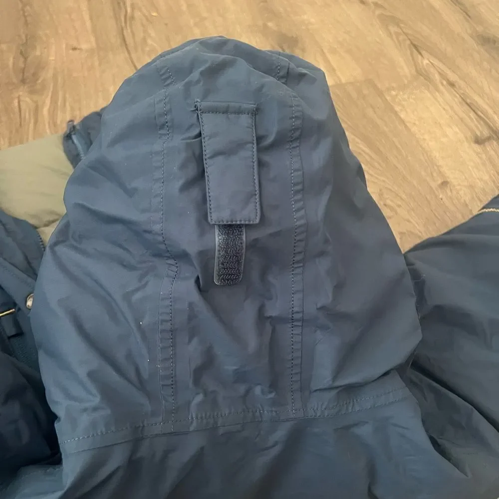 Blue Kids Jacket with Hood